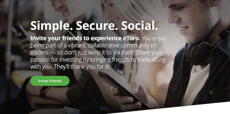 eToro Launches Referral Program Offering Up to $50 in Rewards